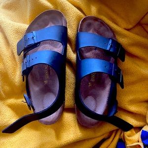 Black Birkenstock sandals